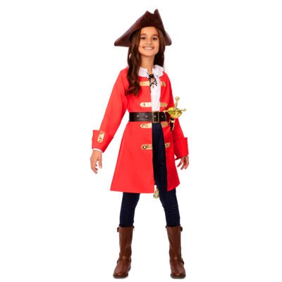 Costume Pirata Capitan Uncino Bambina
