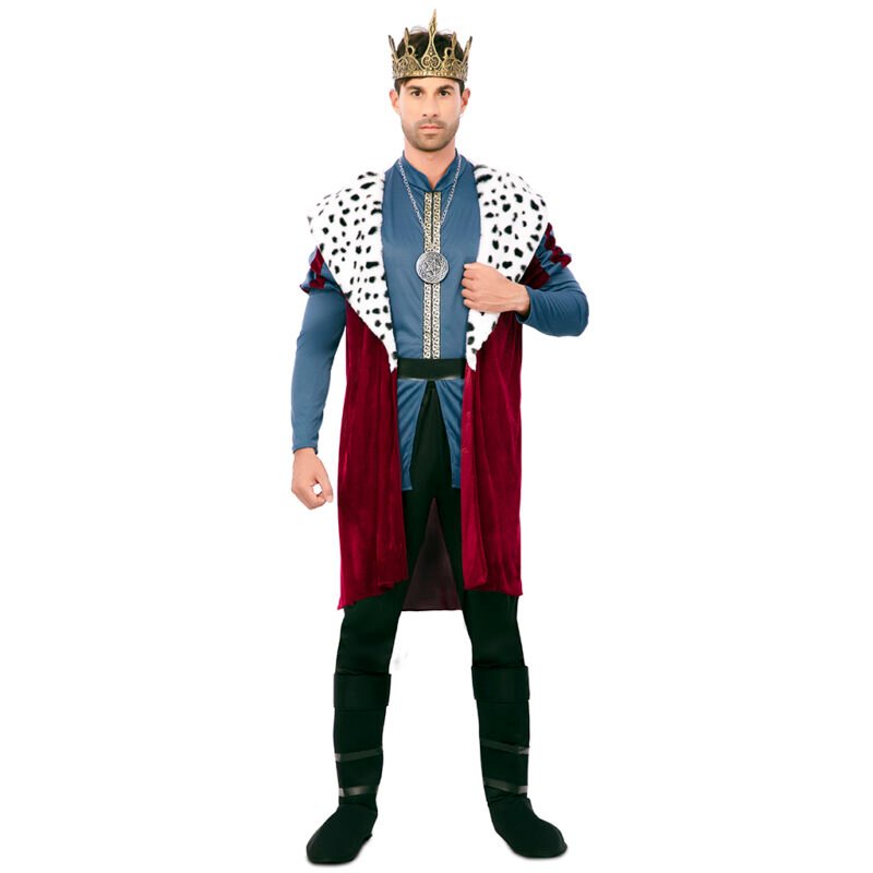Costume Re Medievale Luxe Uomo