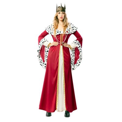 Costume Regina Medievale Luxe Donna