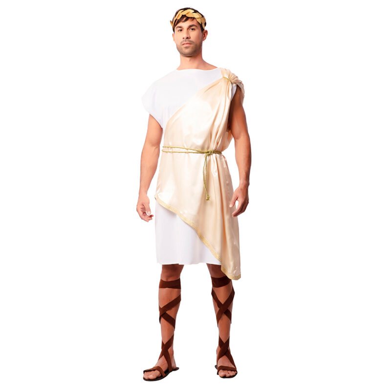 Costume Romano Bianco Uomo