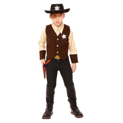 Costume Sheriff Cowboy Bambino