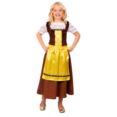 Costume Tisolesa Marrone Bambina