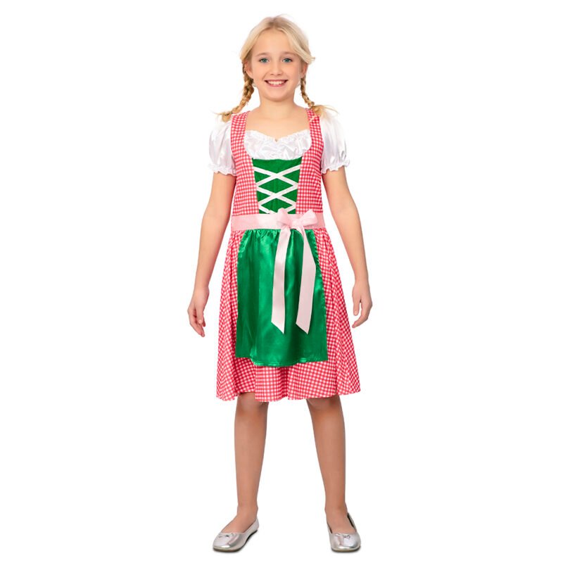 Costume Tisolesa Verde Bambina