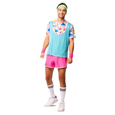 Costume Uomo Sportivo Degli Anni '80 Uomo