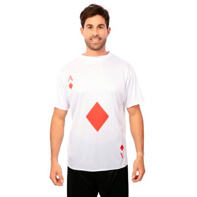 Maglietta Asso di Quadri Unisex