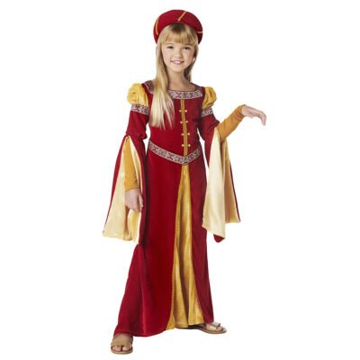Costume da Principessa medievale Bambina