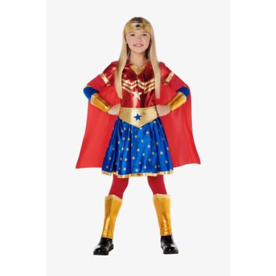 Costume da Supereroina con mantello Bambina